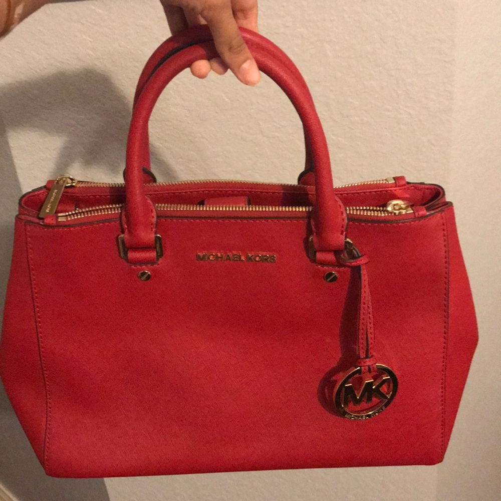 Michael Kors Red Handbag